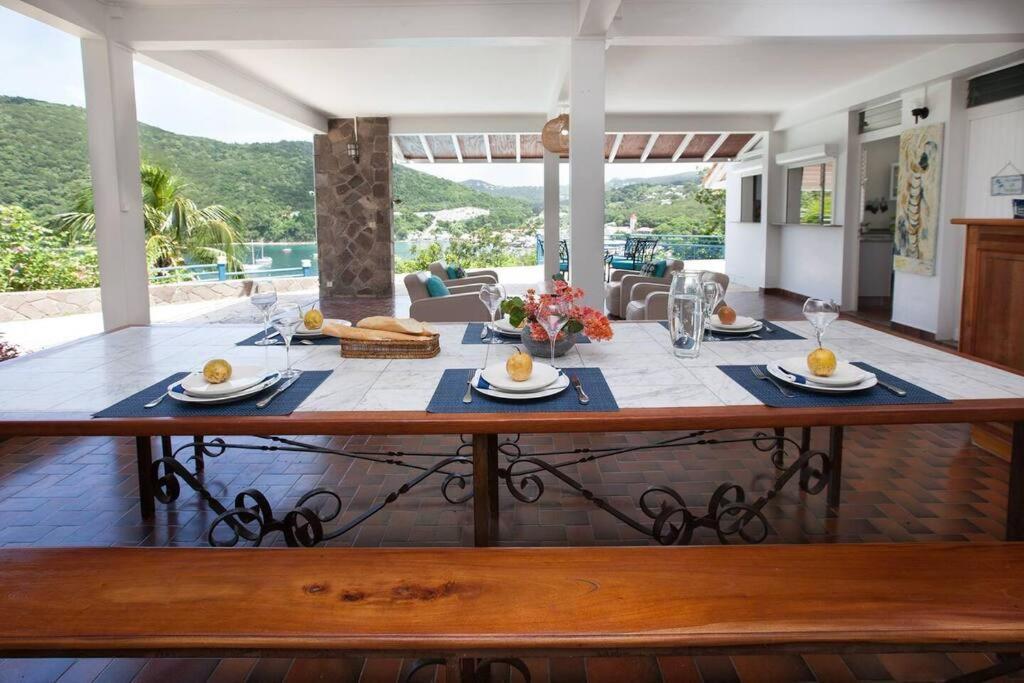 Villa "The Pretty Mermaid", Pool And Stunning Views 5 Min From Beach Deshaies Eksteriør billede